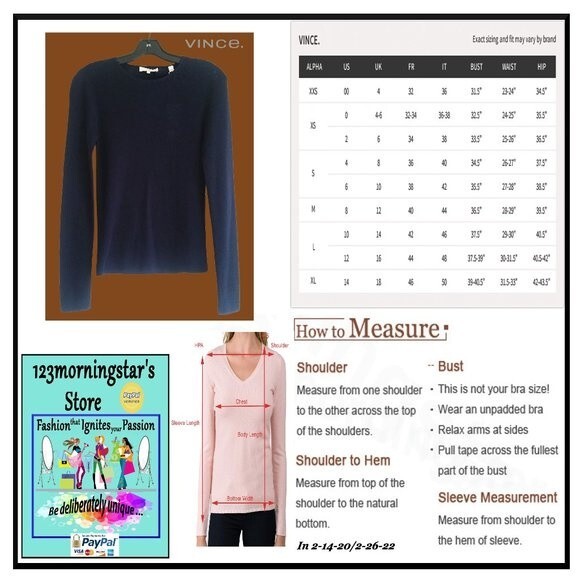 VINCE. NEW Minimalist Ribbed 100% Wool Fine Knit Long-Sleeve Pullover Sweater - Picture 10 of 10